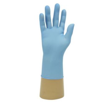BOITE 100 GANTS NITRILE BLEU NON POUDRES - GD19